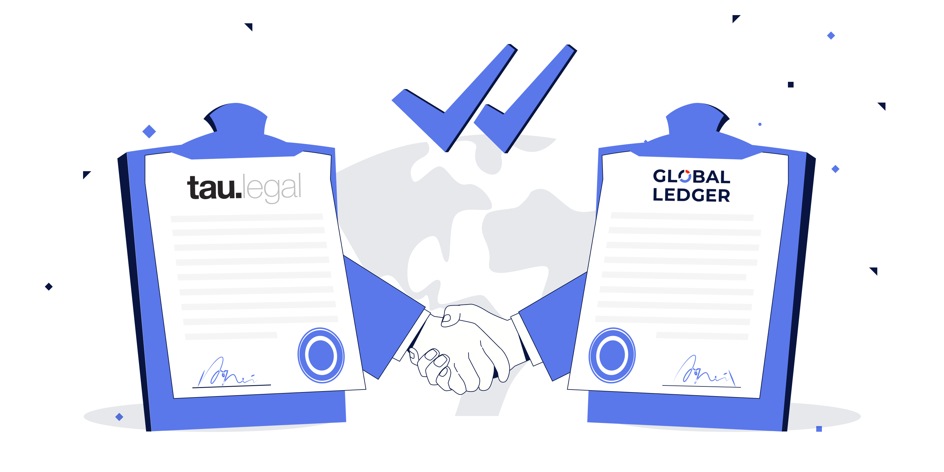 Global Ledger and tau.legal to Navigate Regulatory Challenges