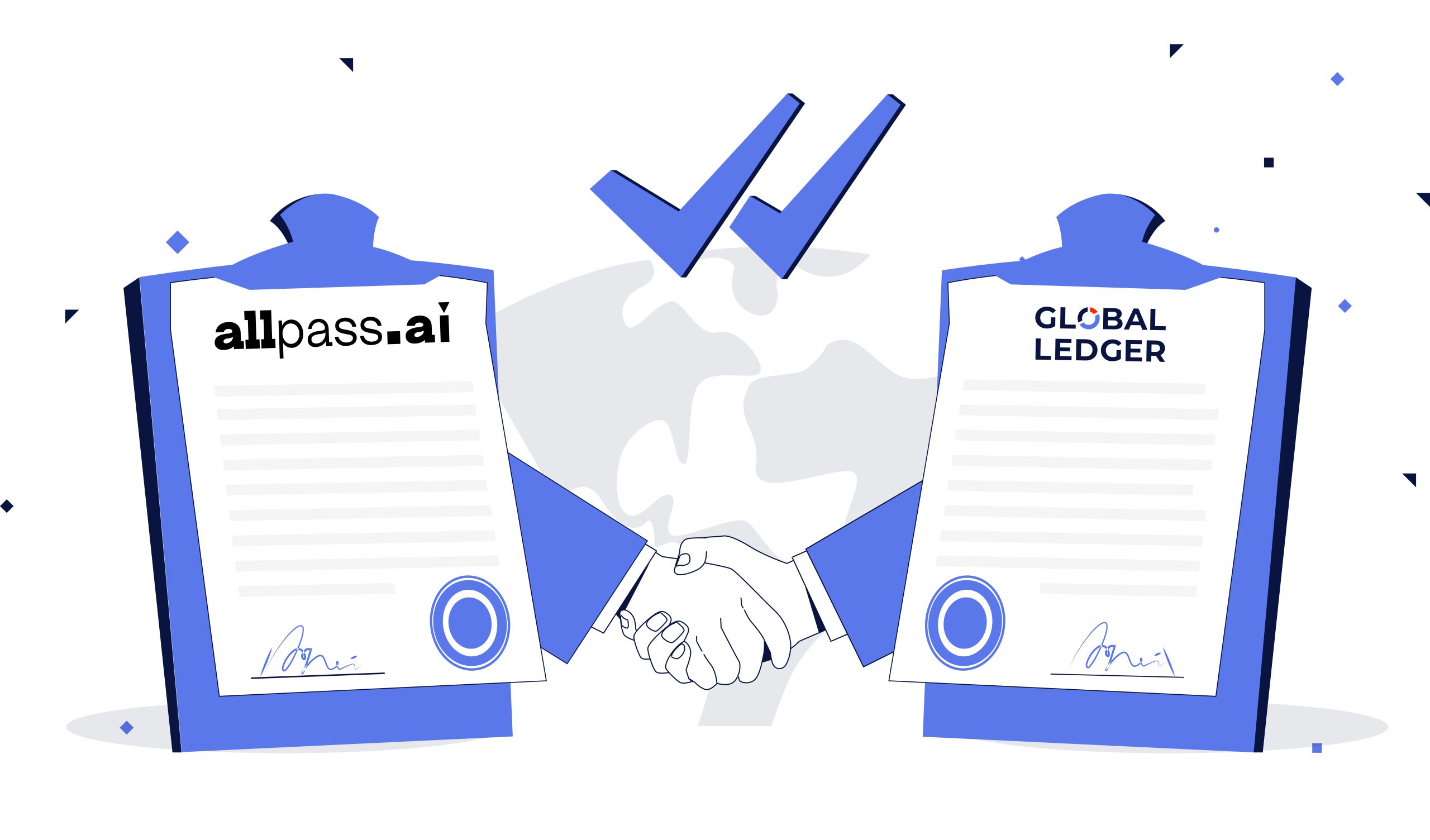 Global Ledger and Allpass.ai to Automate KYC and AML